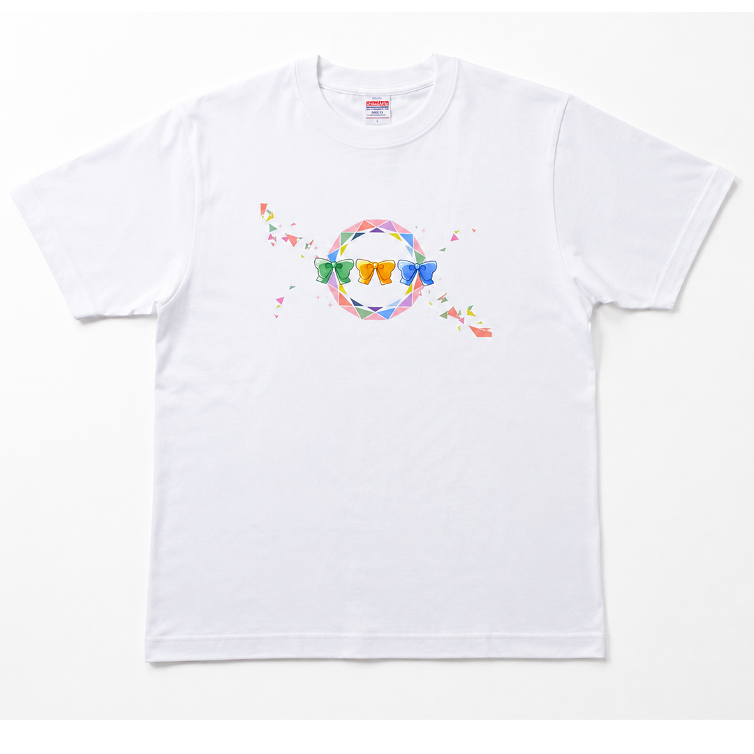【受注生産】Tシャツ -プリズム