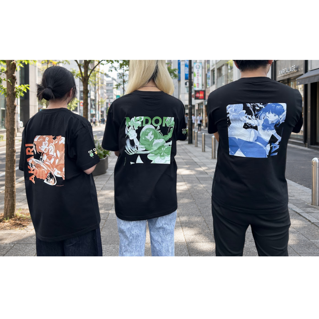 【受注生産】Tシャツ -アカリ