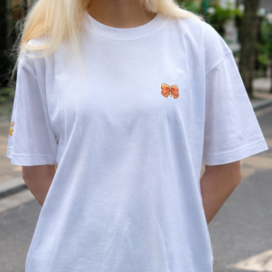 【受注生産】Tシャツ -アカリ